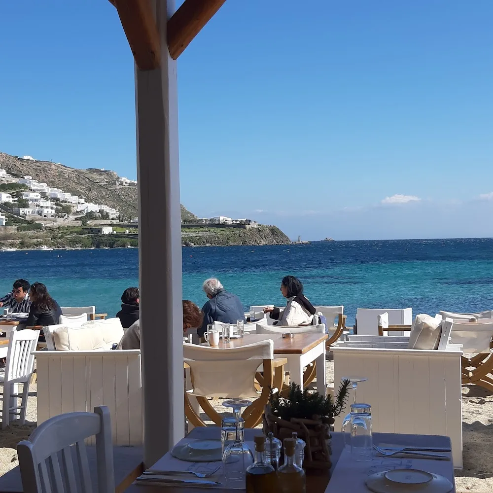 Aperanto Galazio Cuisine bar - Ornos Beach