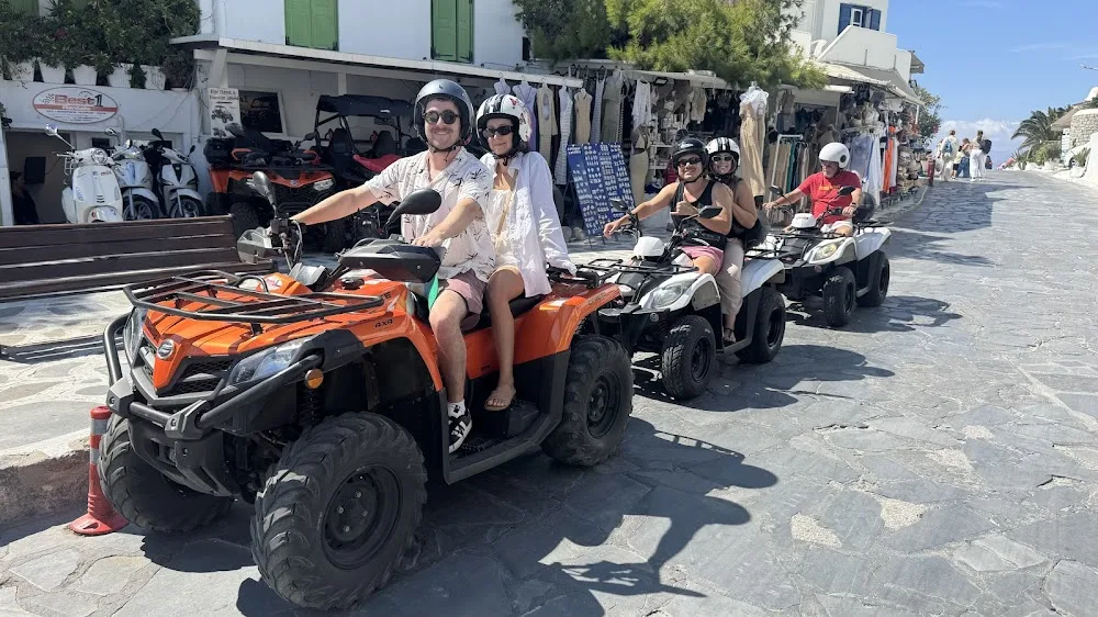 Best1 Mykonos Rent a Beach buggy-atv-scooter-car-electric-bike&Villa