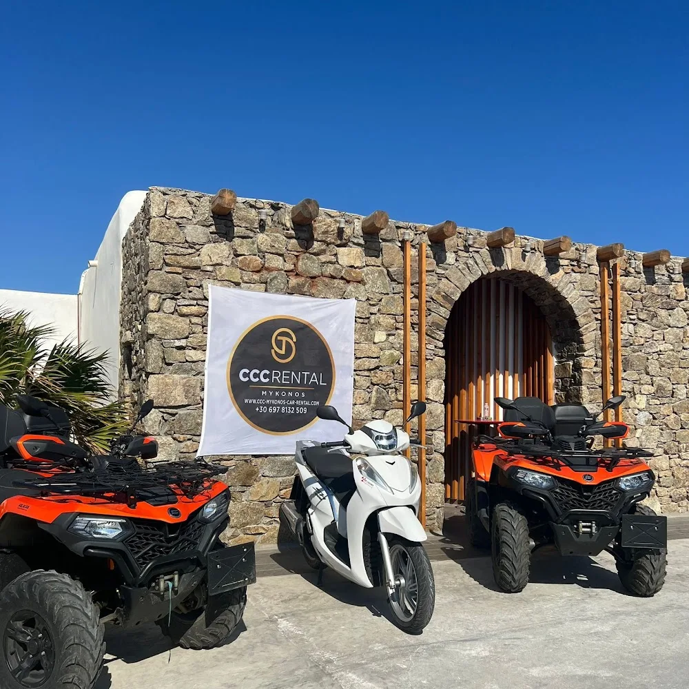 CCC Mykonos | Rent a Car / Scooter / Moto / ATV / Quad / Buggy / UTV