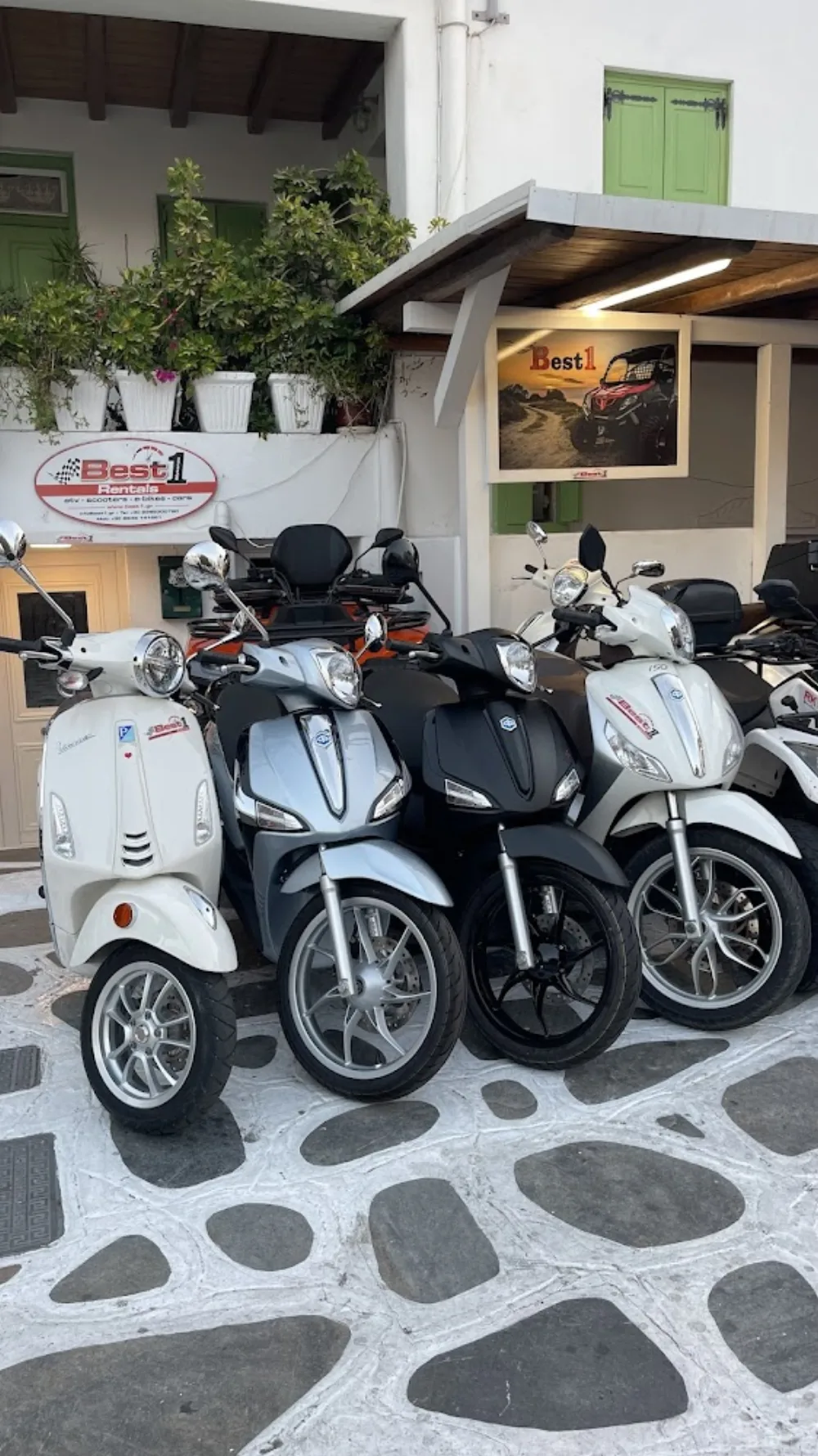 Mykonos rent car bike Atv